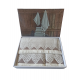 JAQUARD NATURAL 3 SET